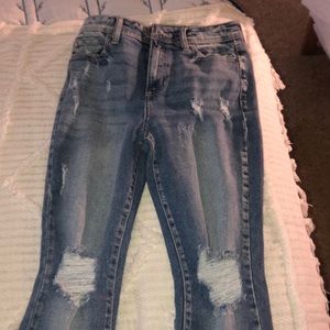 Cello ripped skinny jeans